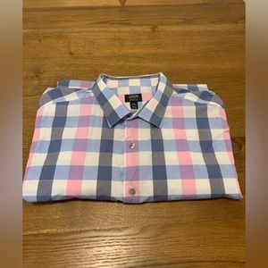 Mens Alfani Button Down Dress Shirt